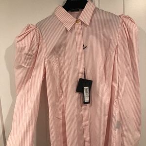 Versace button down blouse